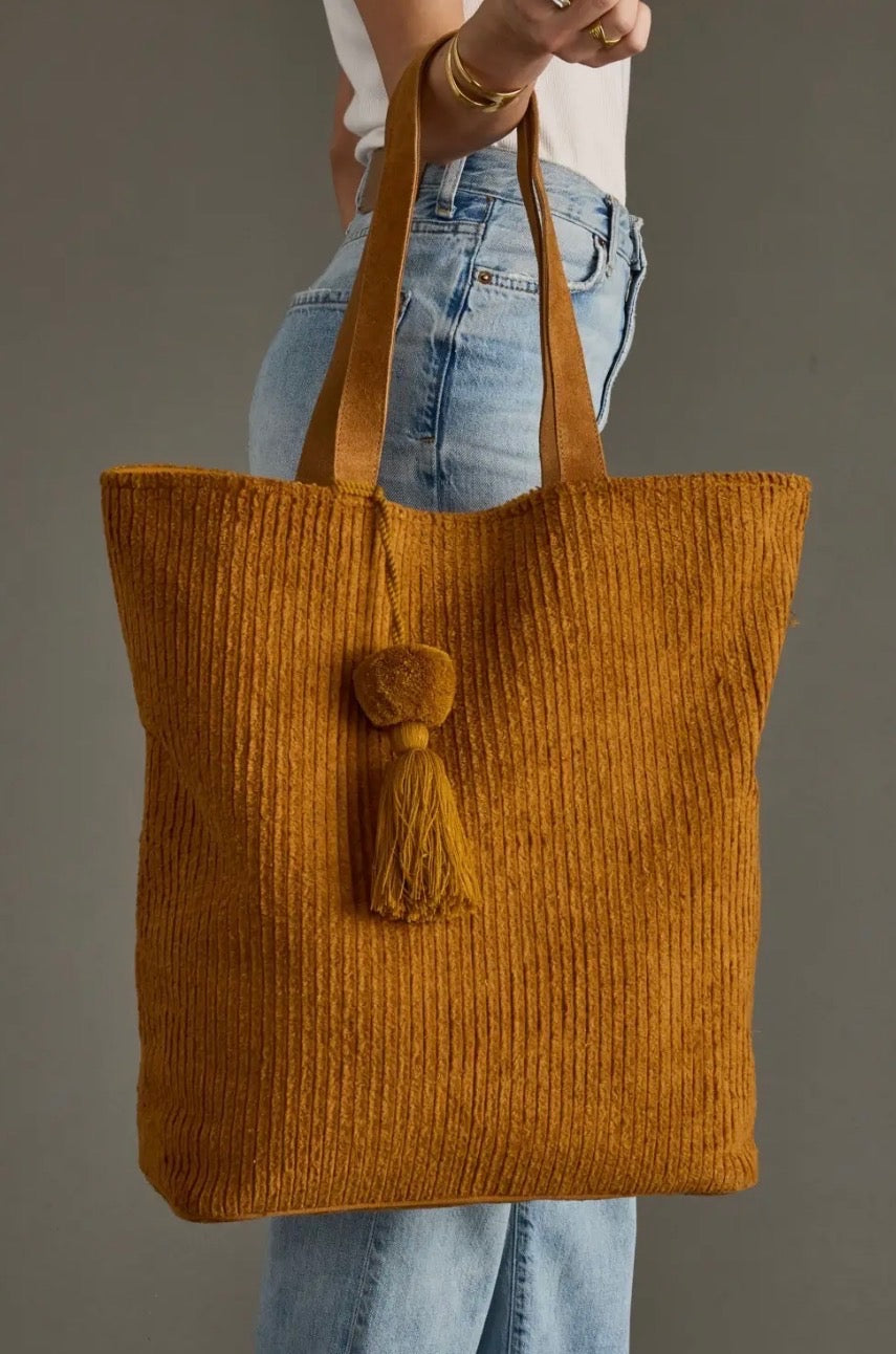 The Dakota Corduroy Tote