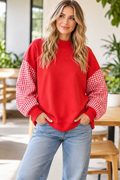 The Gigi Gingham Sweatshirt