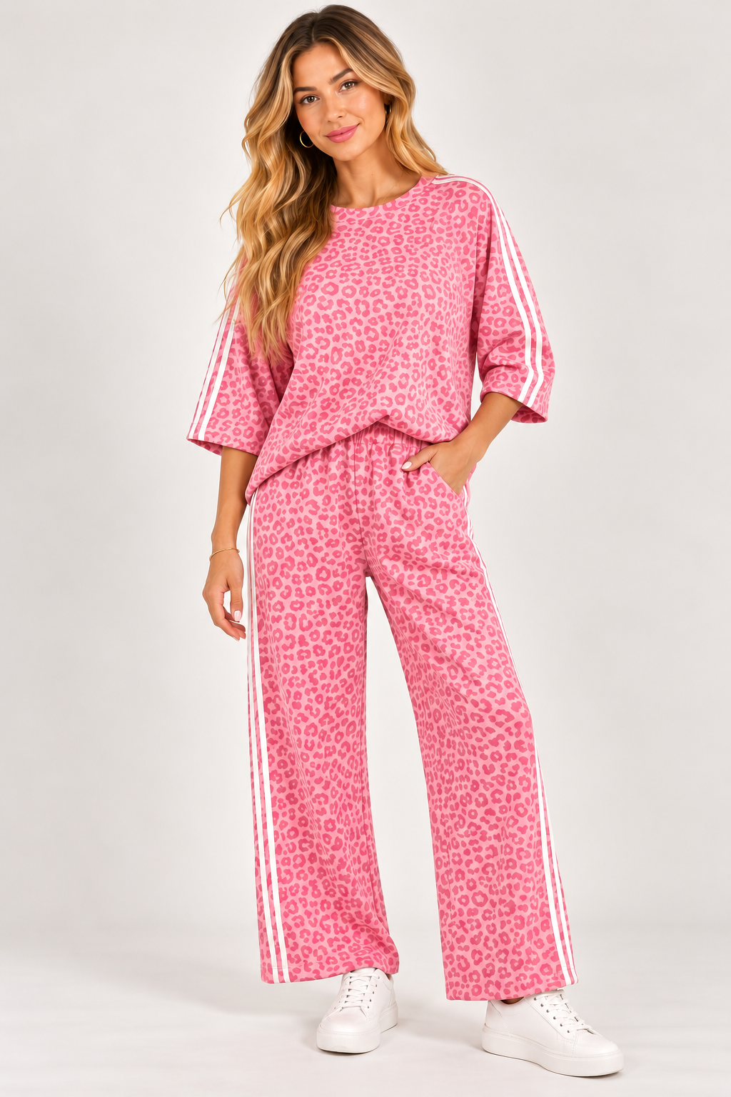 The Kinsley Leopard Lounge Set