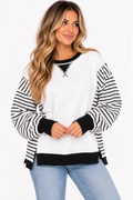 The Harlow Stripe Sweatshirt