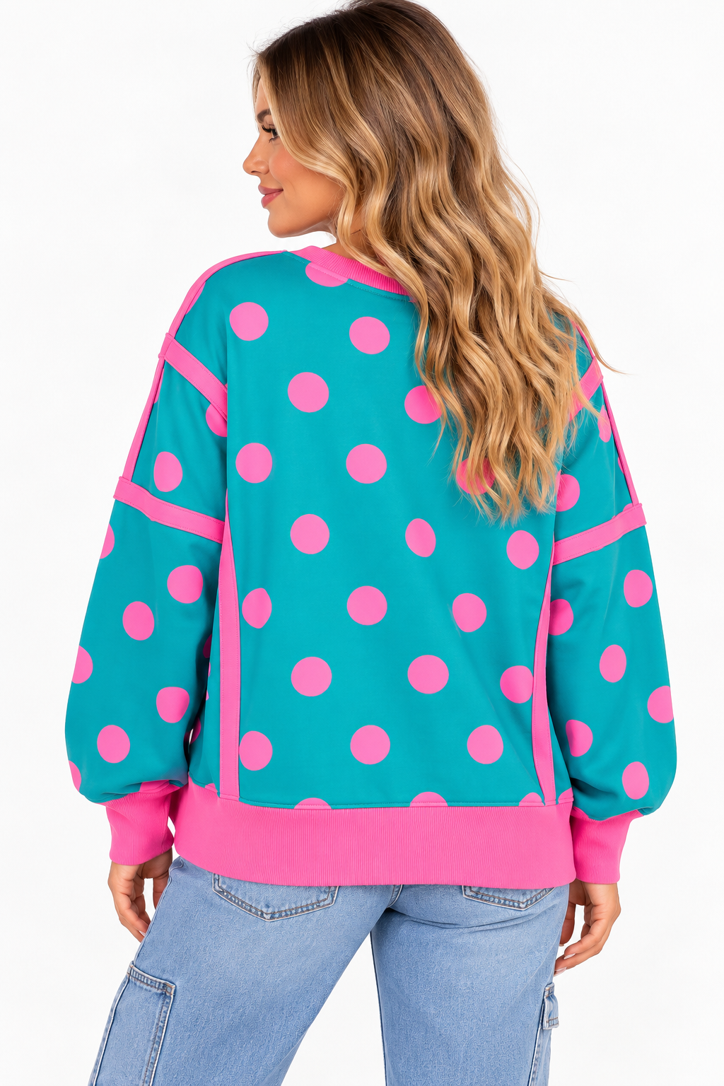 The Juniper Polka Dot Sweatshirt