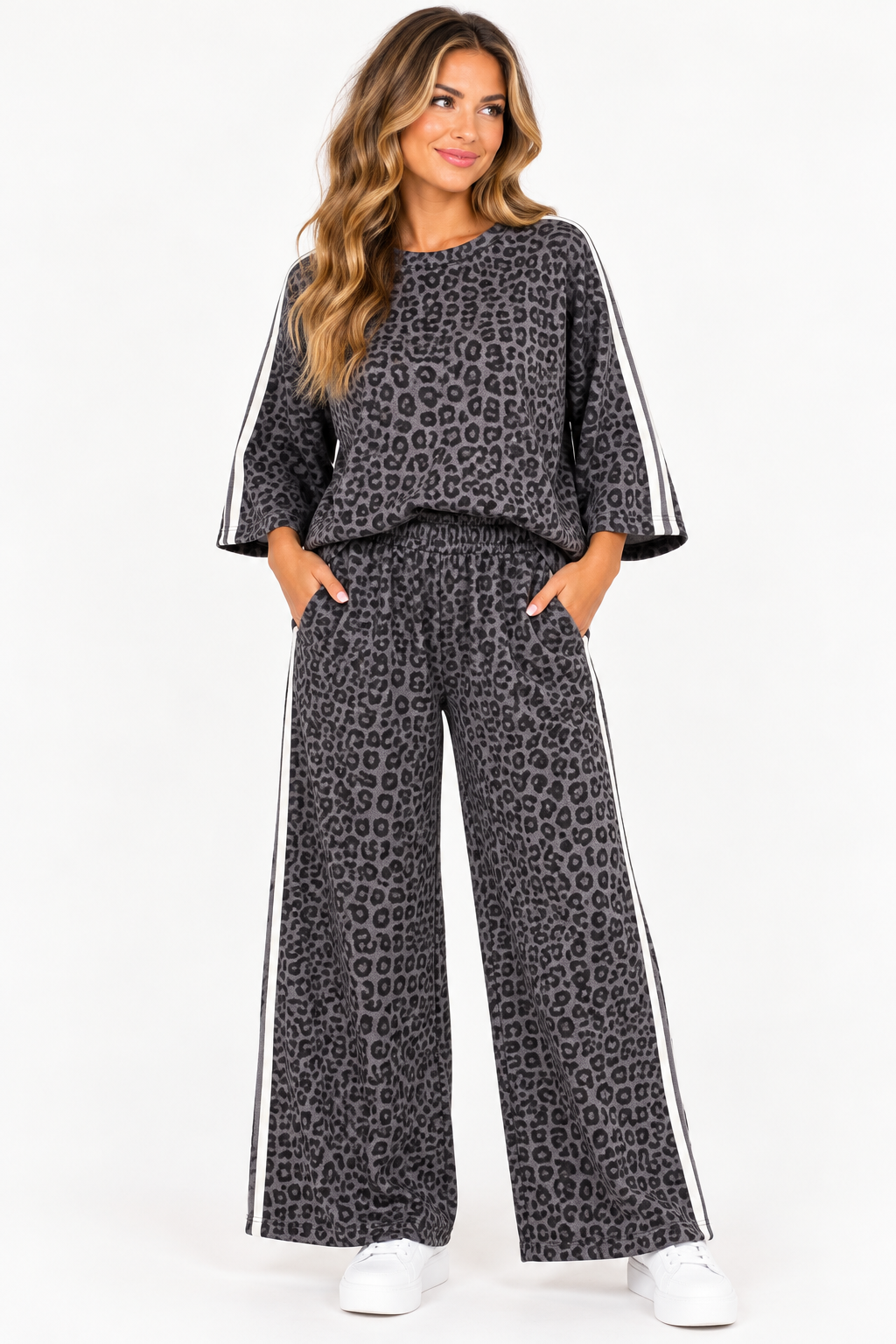 The Lennox Leopard Lounge Set