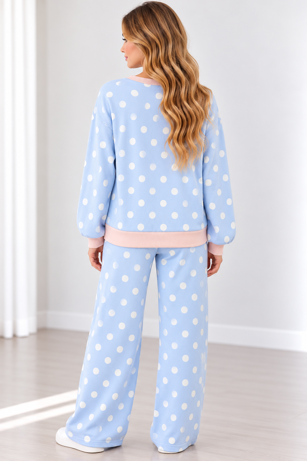 The Maisie Polka Dot Lounge Set