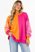 The Gigi Gingham Sweatshirt