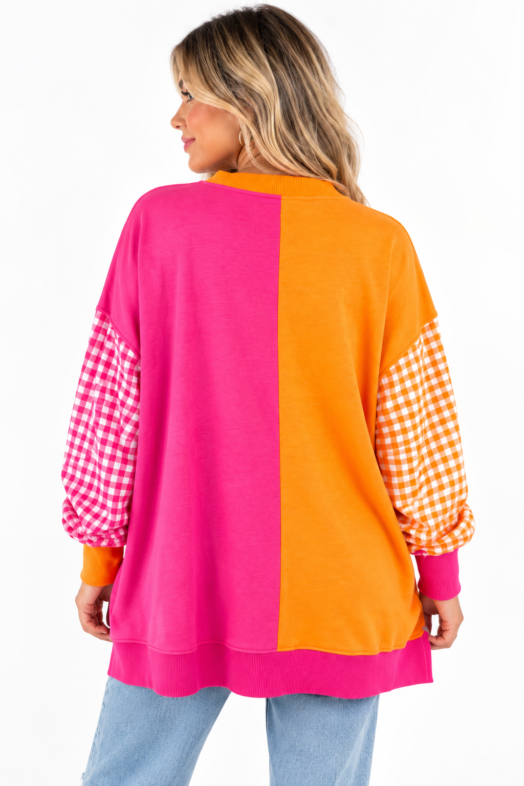 The Gigi Gingham Sweatshirt