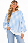 The Olivia Plaid Sweatshirt