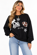The Varsity Bow Game Day Sweatshirt