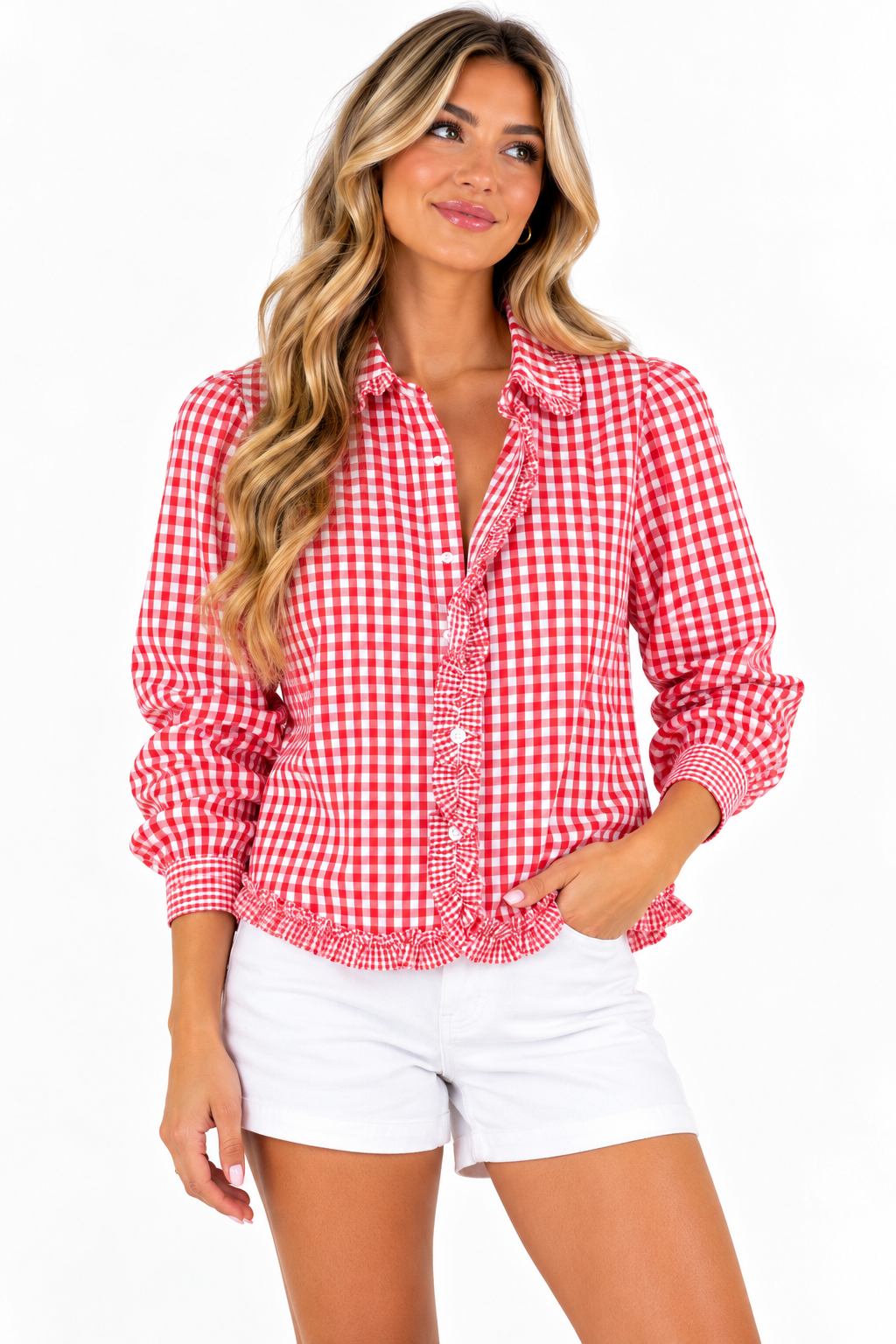 The Lucy Plaid Top