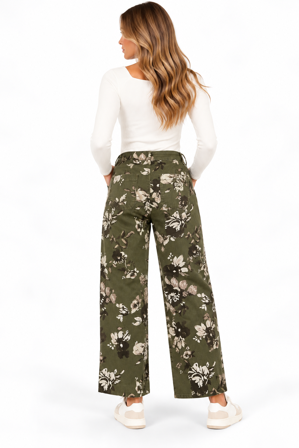 The Maggie Floral Jeans