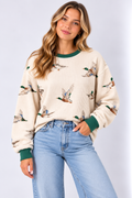 The Leighton Duck Pullover Top