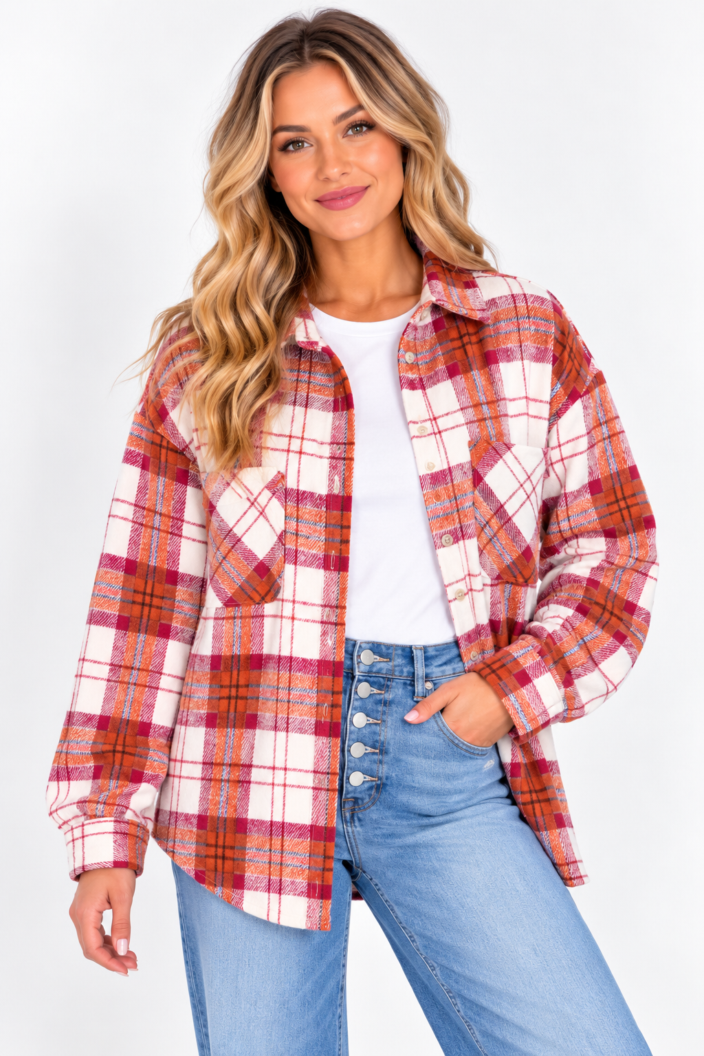 The Tinsley Plaid Shacket