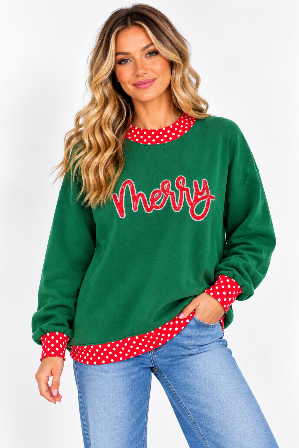 The Sparkled Merry Sweatshirt