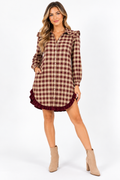 The Charlee Plaid Dress