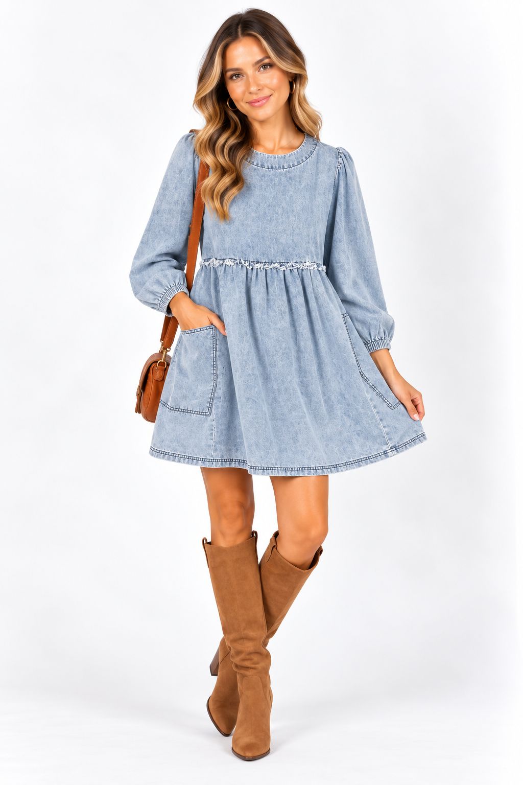 The Emery Denim Dress
