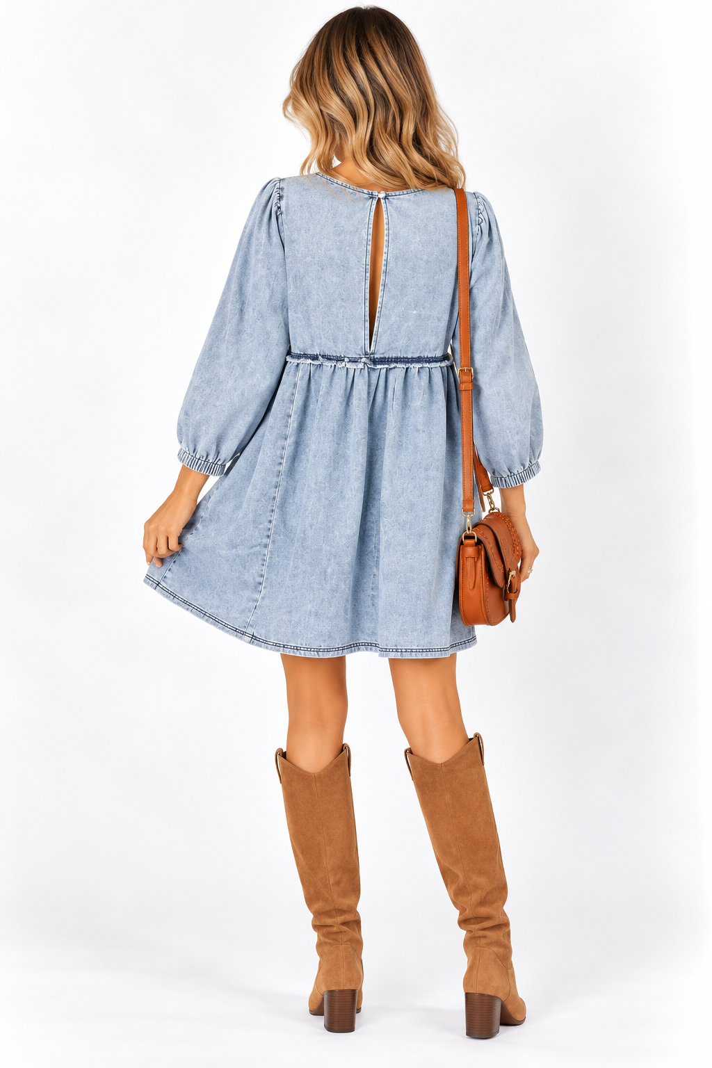 The Emery Denim Dress