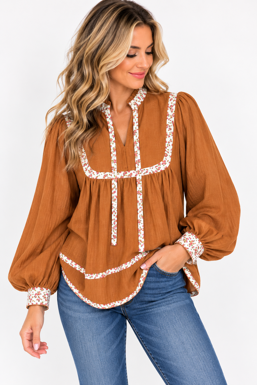 The Autumn Belle Blouse