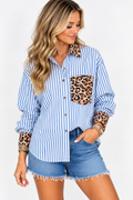 The Hadley Leopard Stripe Top