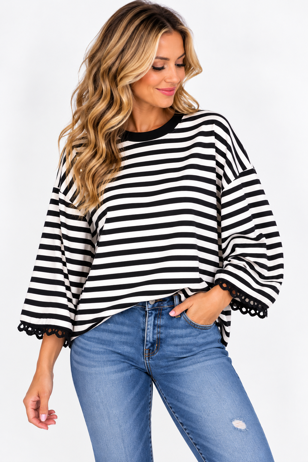 The Harper Lane Stripe Top