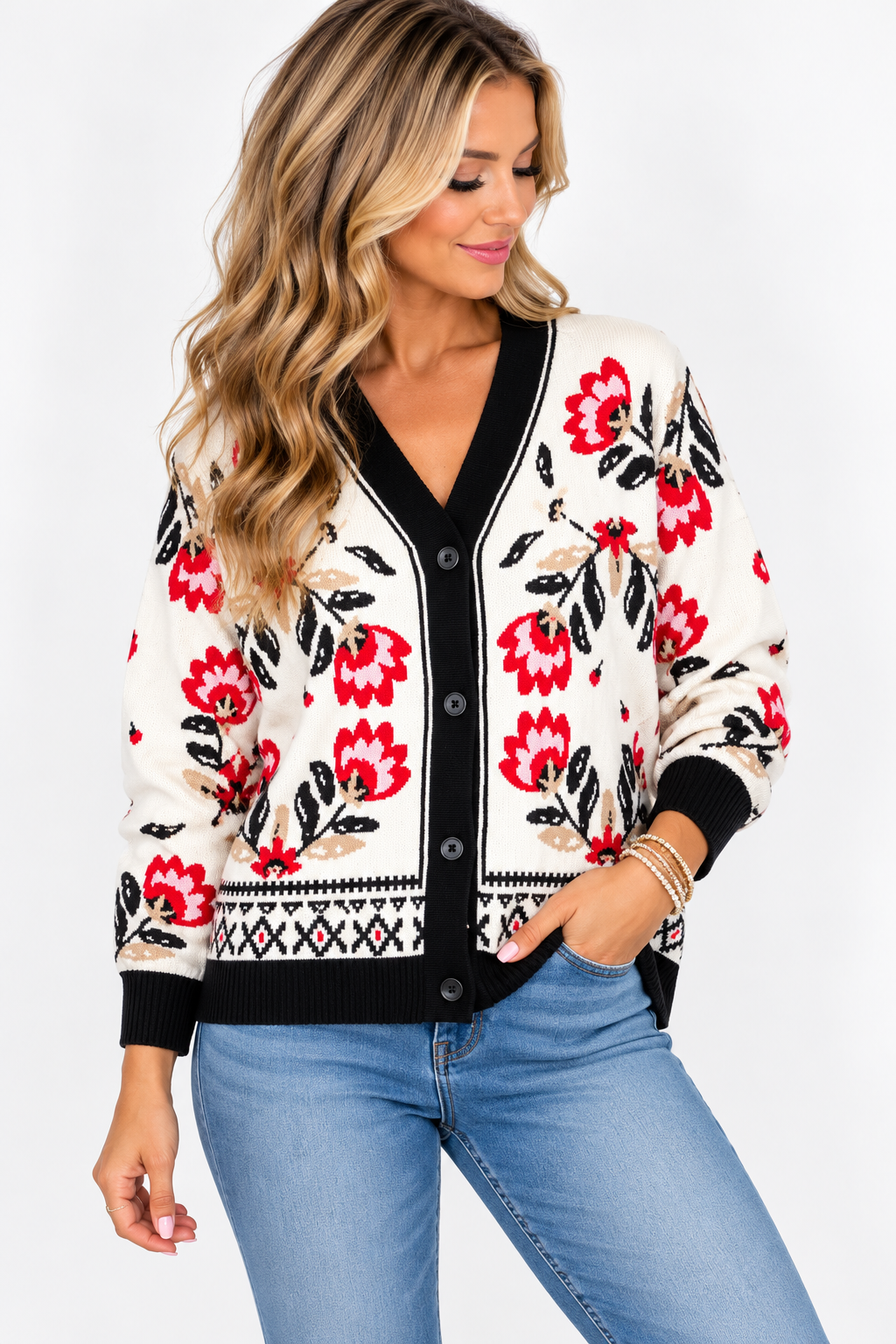 The Rosalie Bloom Cardigan