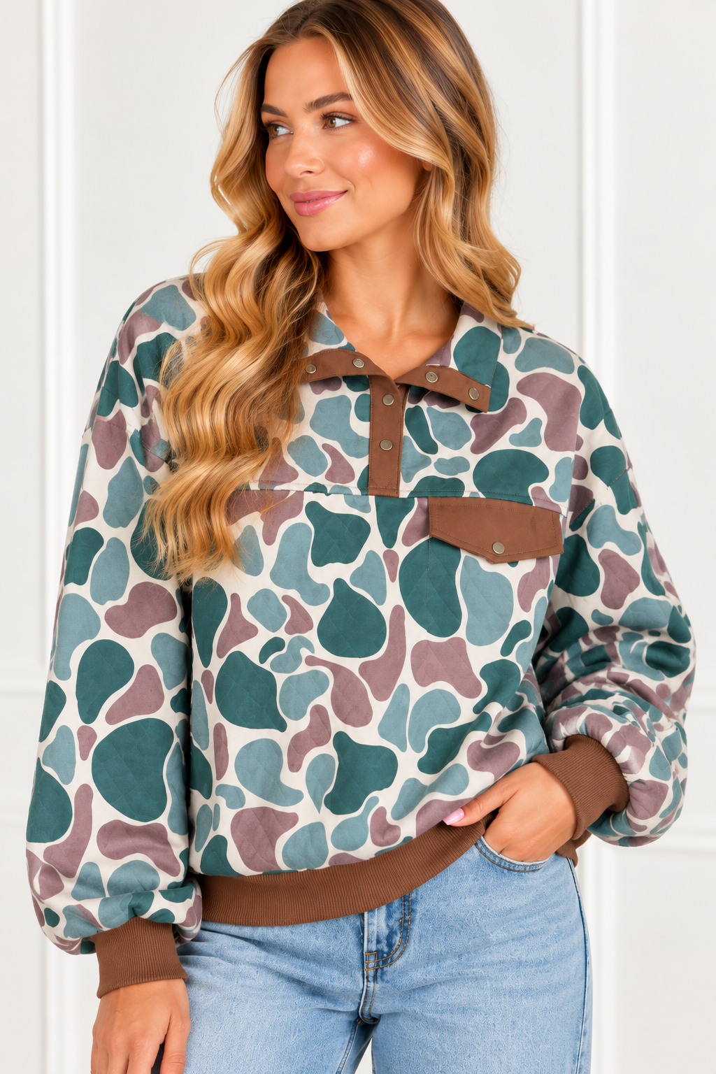 The Dallas Camouflage Sweatshirt