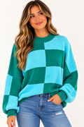 The Sophie Color Block Sweater