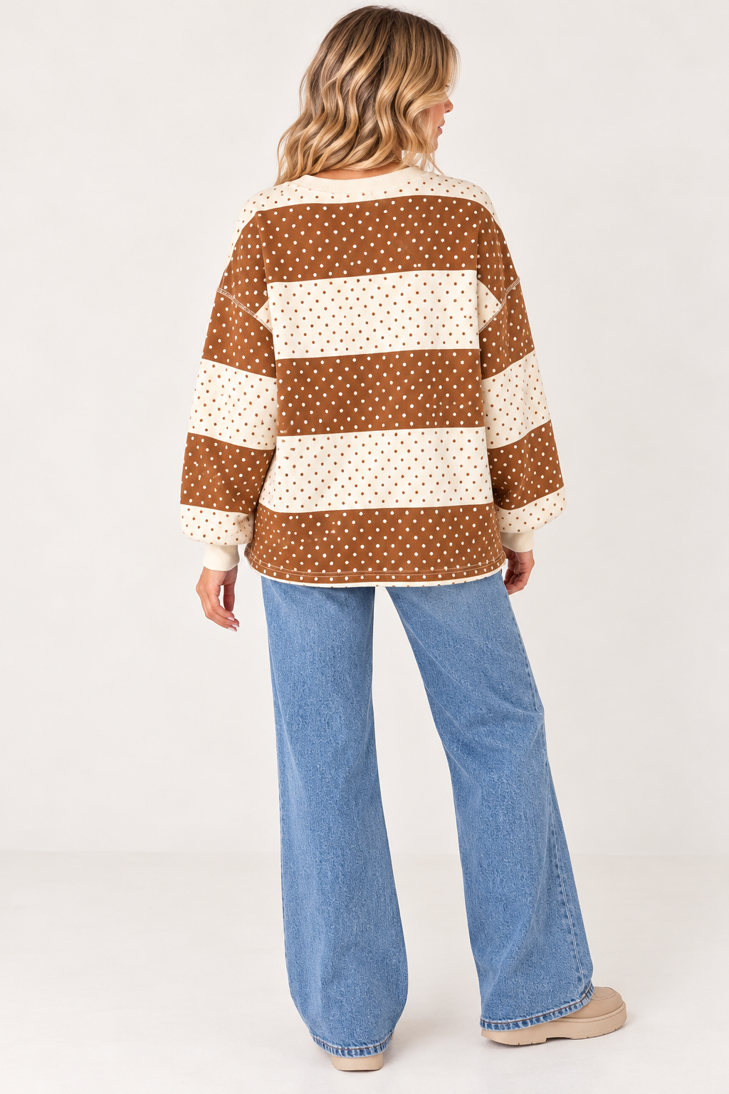 The Clara Polka Dot Top
