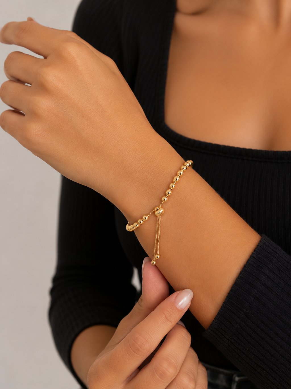 The Brighton Non-Tarnish Beaded Bracelet