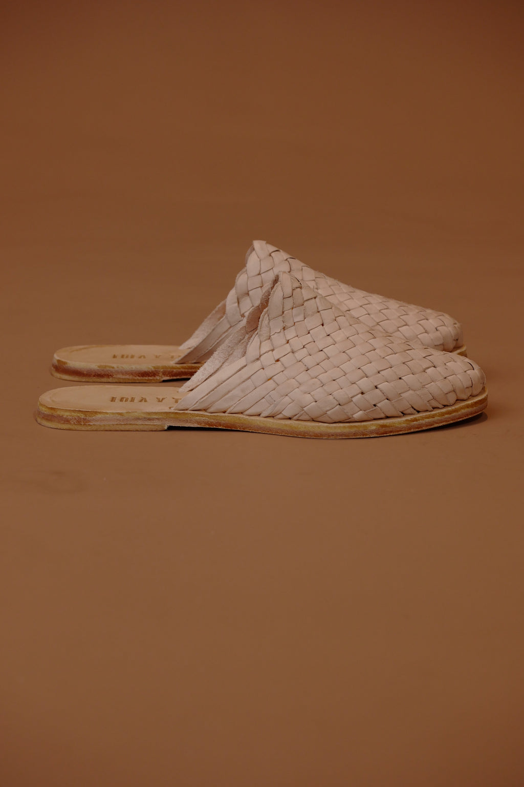 The Ivory Coast Woven Slides