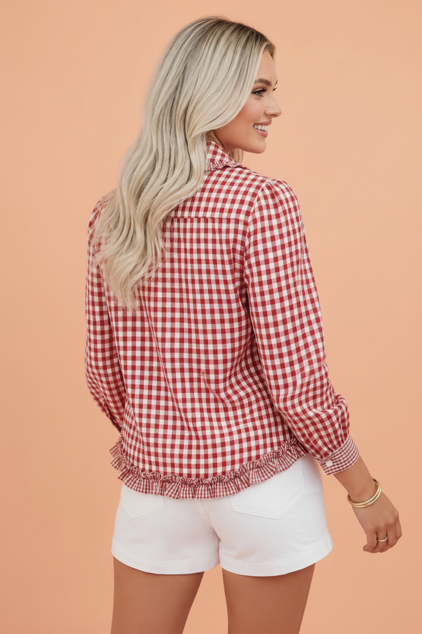 The Hadley GinghamButton Down Shirt