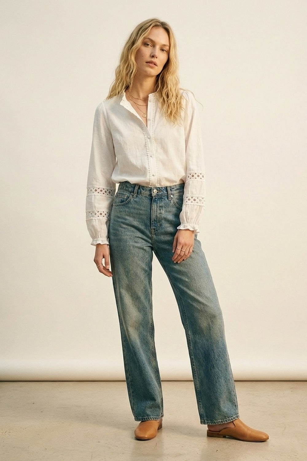 The Charlotte Lace Blouse