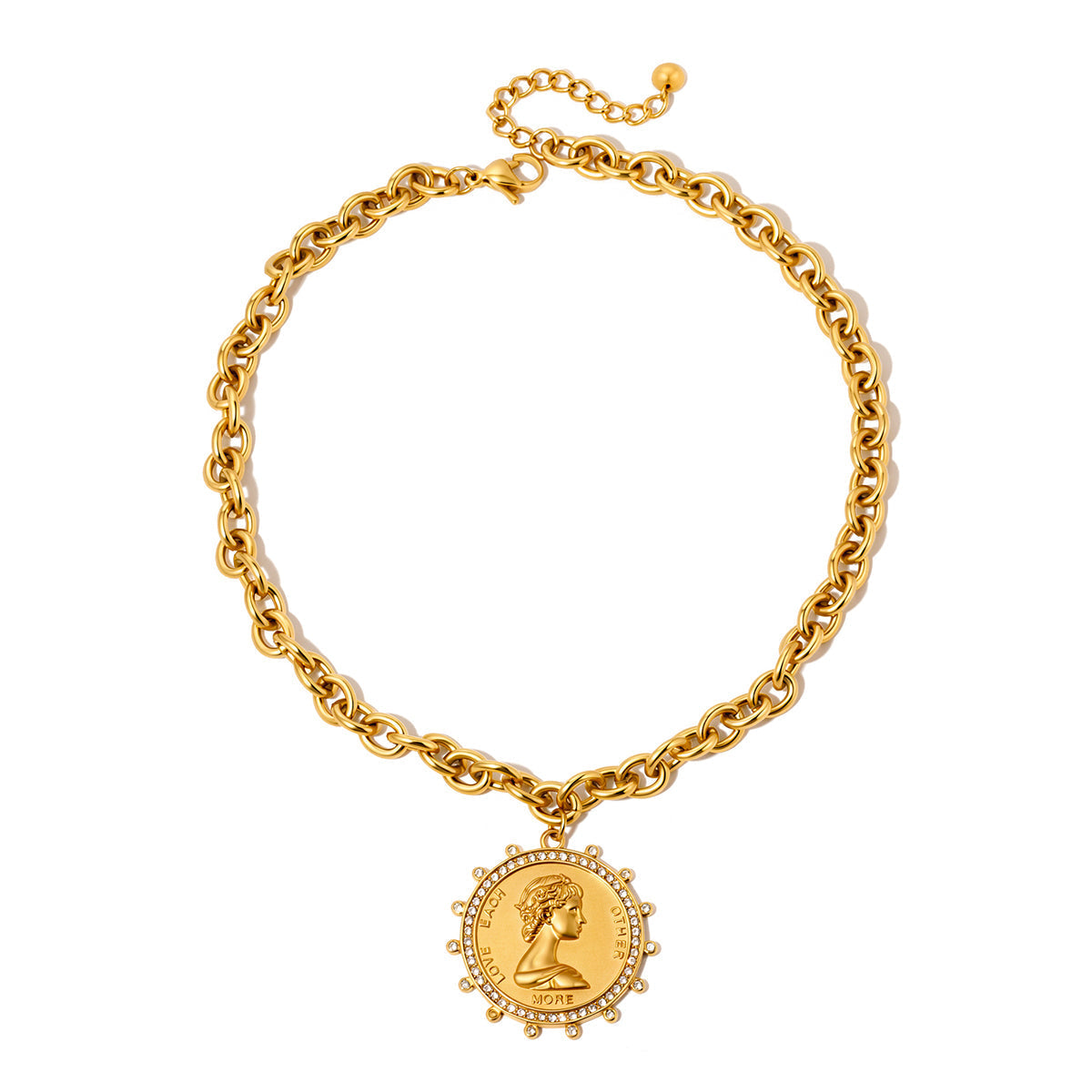 The Love Each Other More Pendant Necklace - WATERPROOF