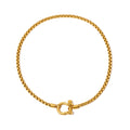 The Lucky Horseshoe Toggle Necklace- WATERPROOF