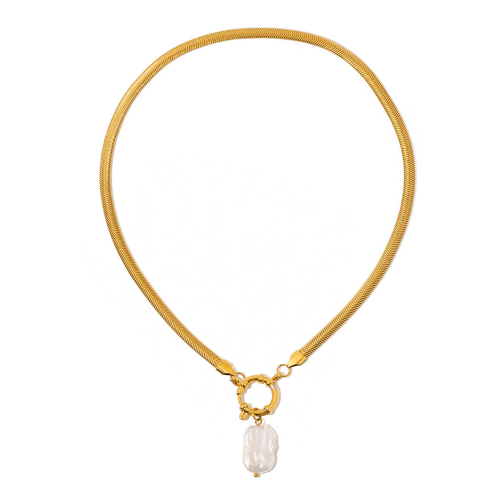 The Mother Of Pearl Necklace WATERPROOF