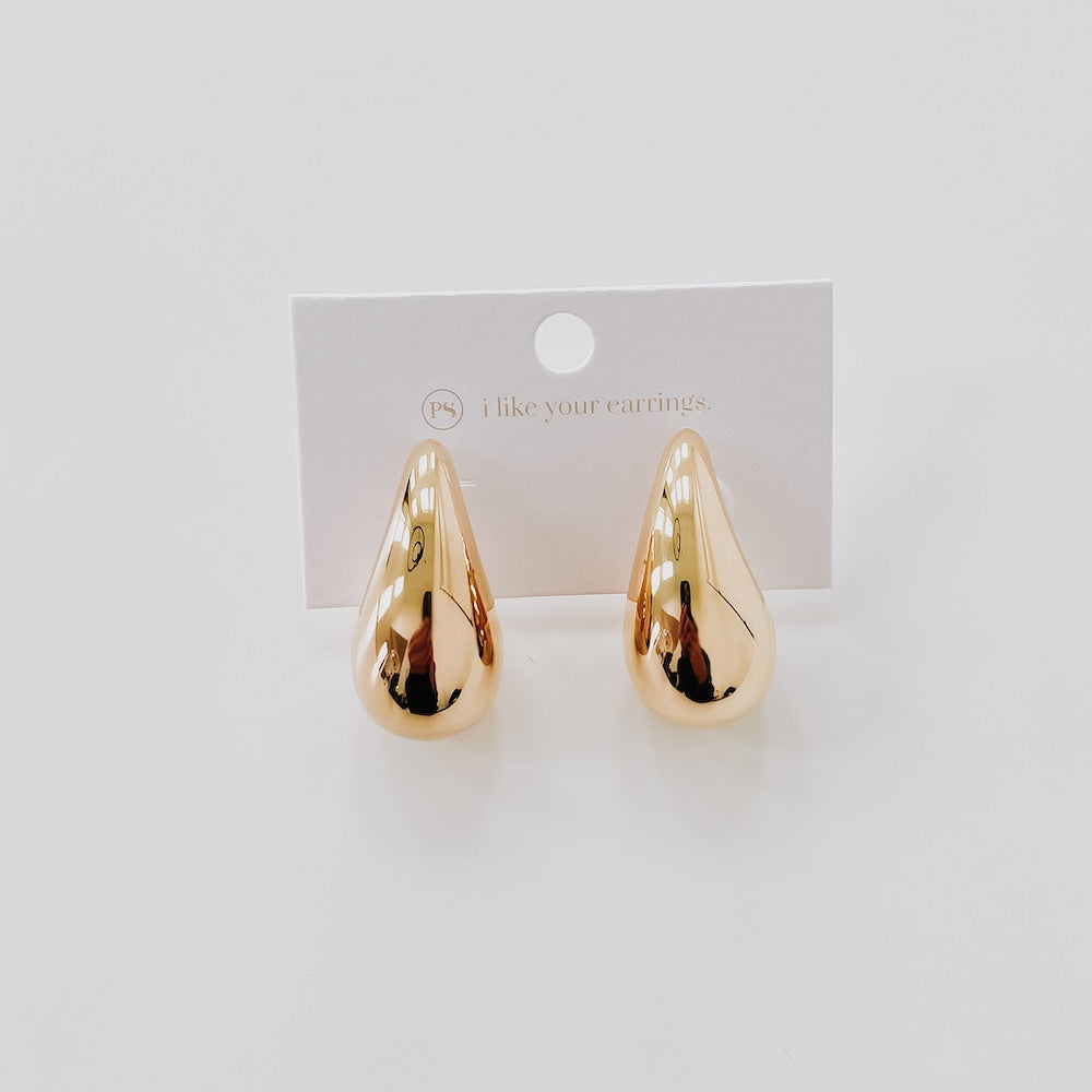 Not-So-Secret Admirer Teardrop Earrings - WATERPROOF