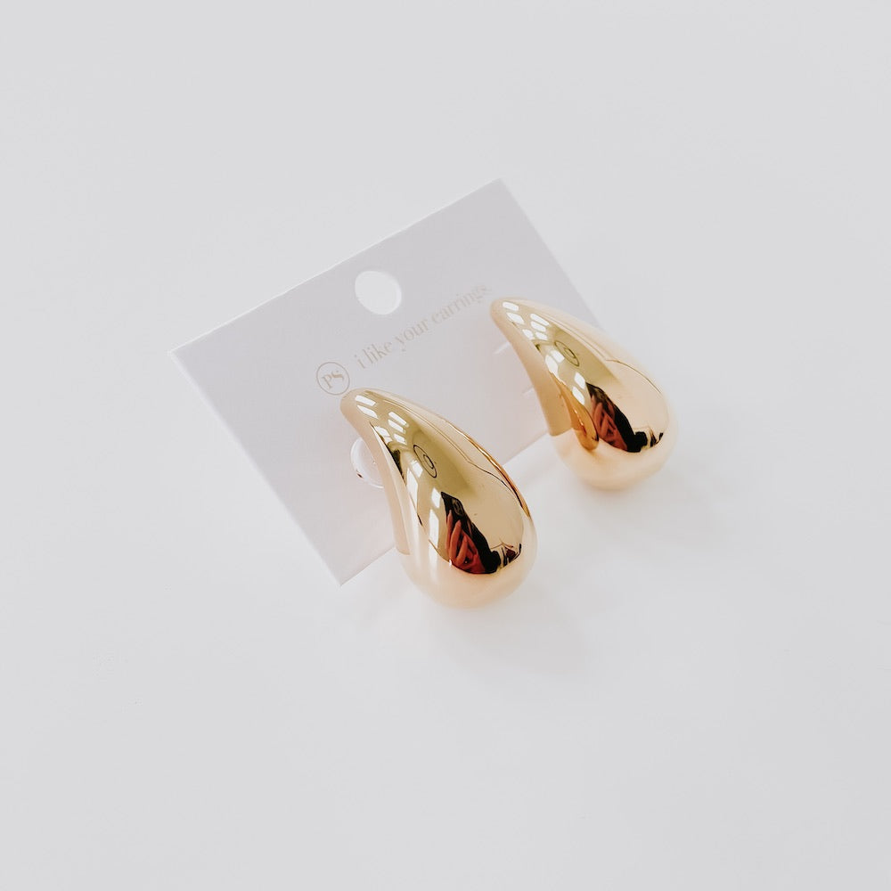 Not-So-Secret Admirer Teardrop Earrings - WATERPROOF