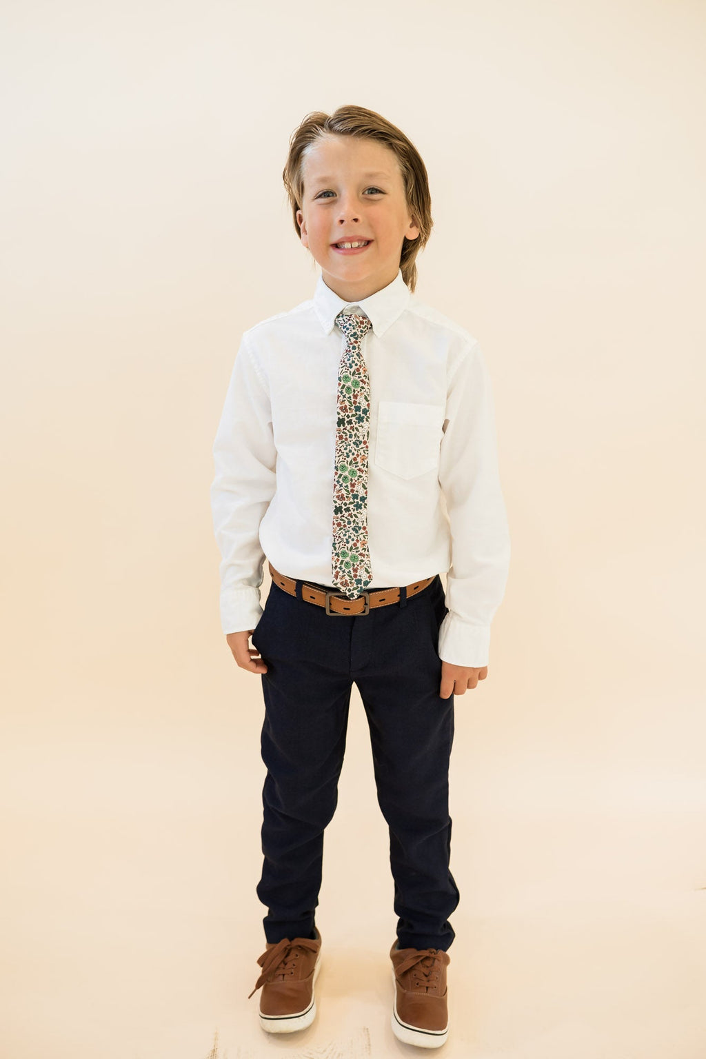 The Orchard Floral Boys Tie