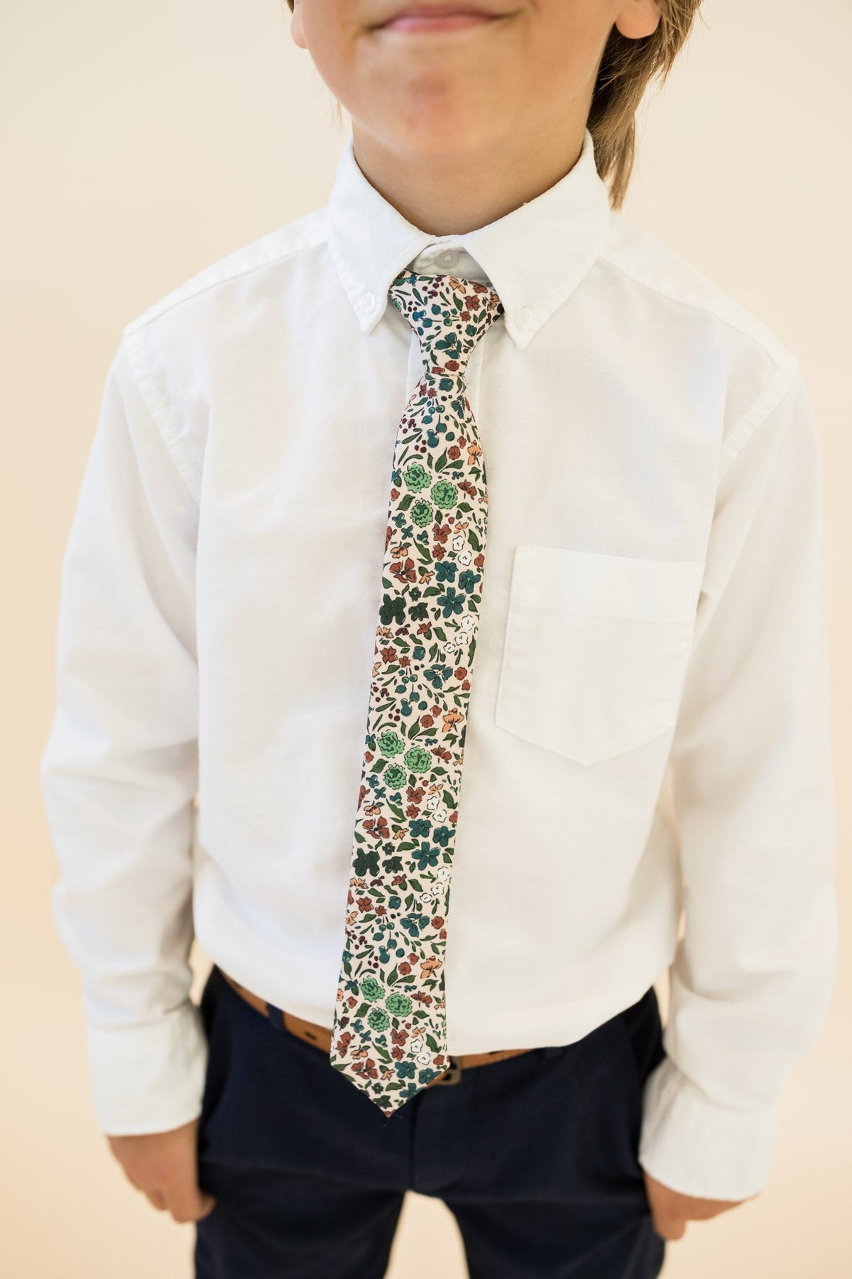 The Orchard Floral Boys Tie