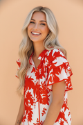 The Claire Jane Floral Blouse