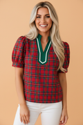 The Claridge Plaid Top