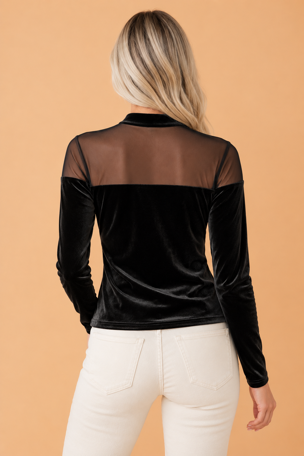 The Elowen Velvet Top