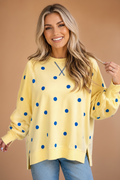 The Daisy Polka Dot Sweatshirt