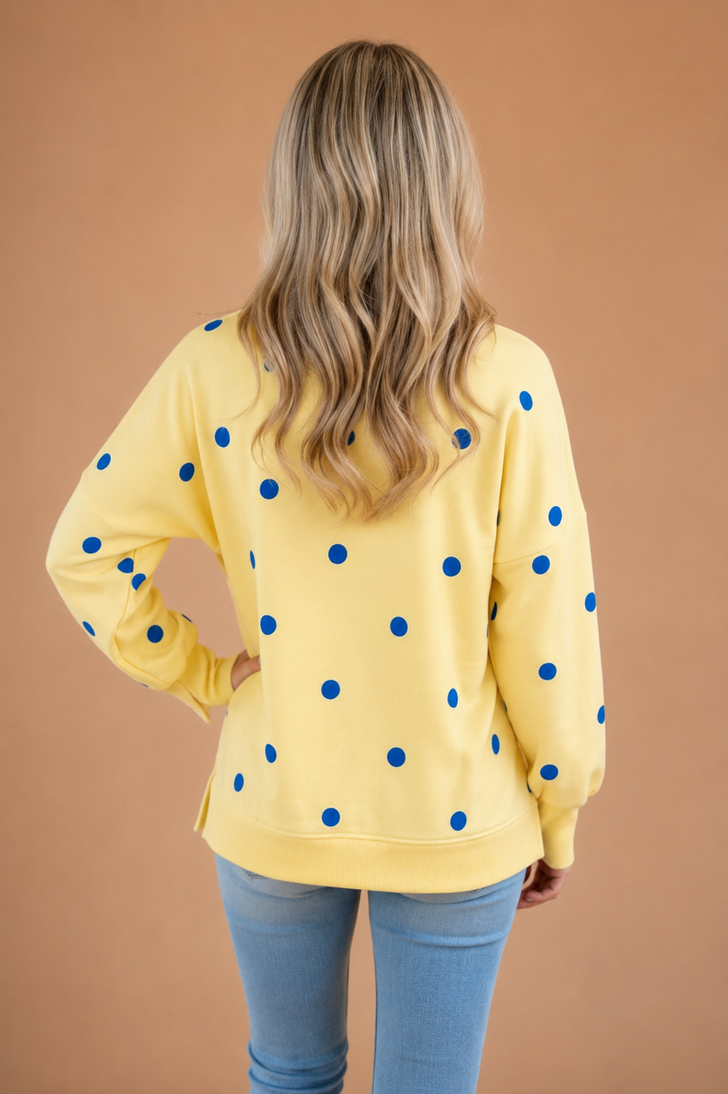 The Daisy Polka Dot Sweatshirt