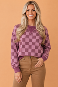 The Brielle Checkered Top