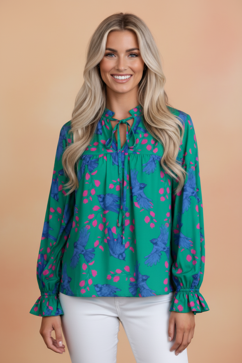 The Delaney Floral Blouse