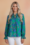 The Delaney Floral Blouse