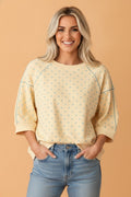 The Meadow Polka Dot Top