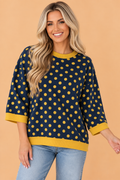 The Daphne Polka Dot Top