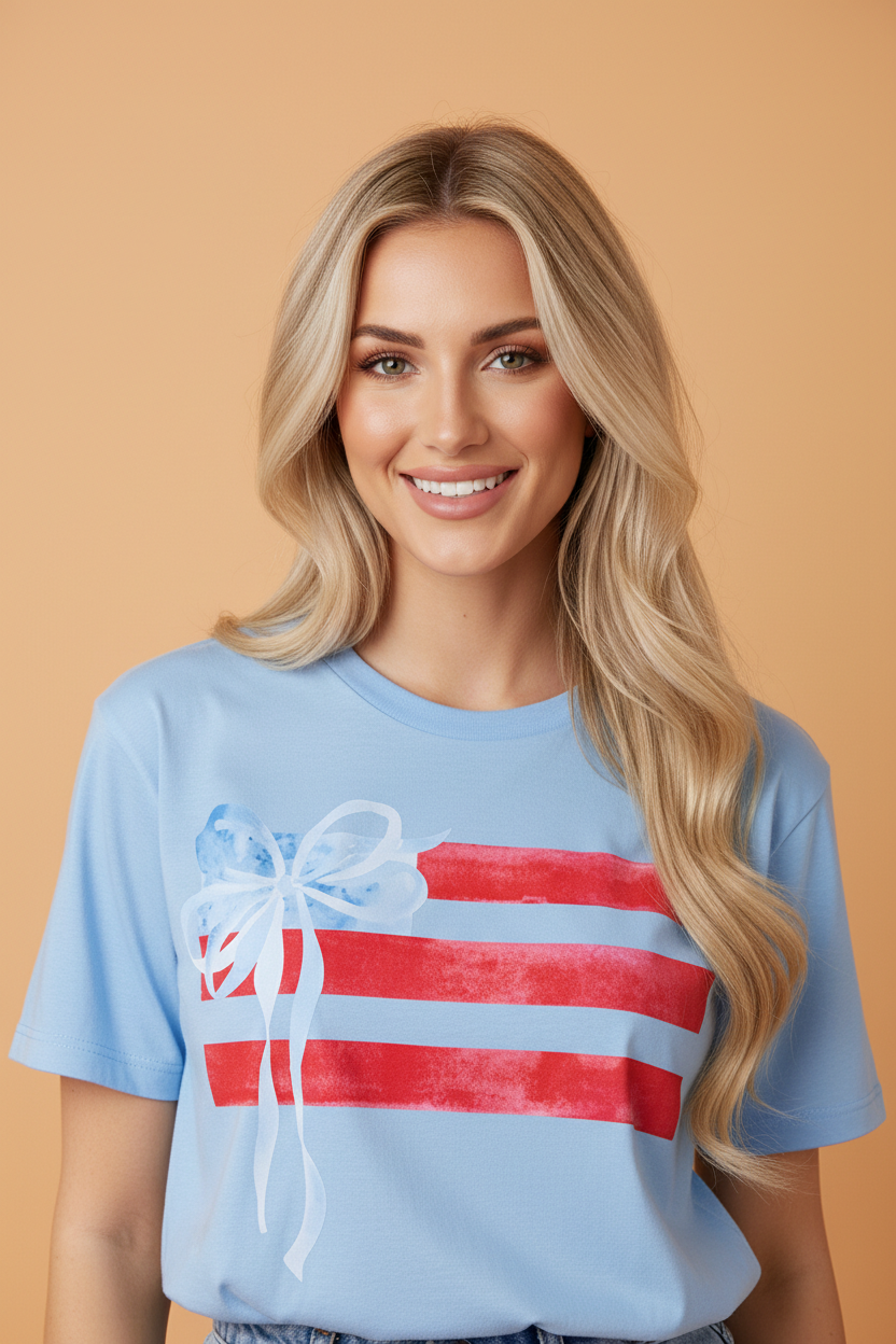 The Liberty Bow Graphic Tee