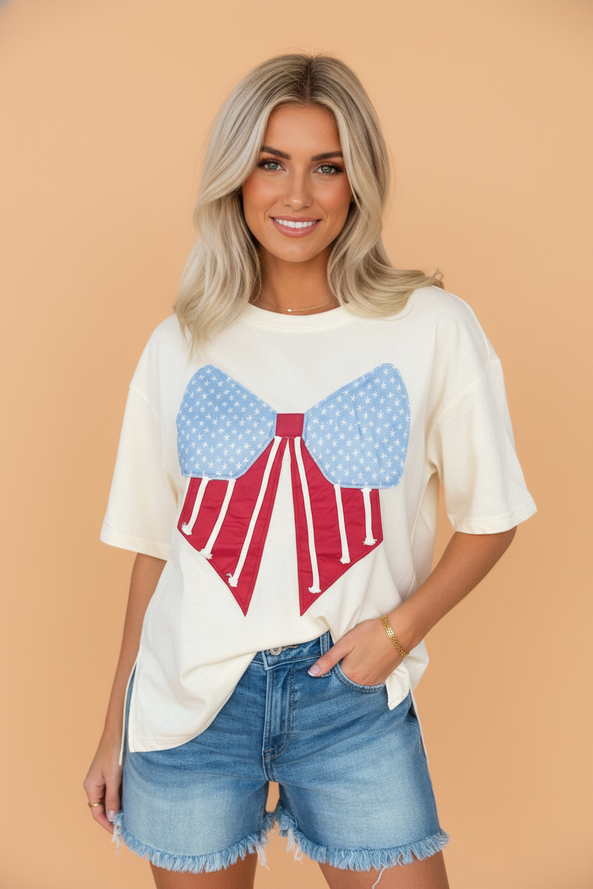 The Blakley Bow Tee