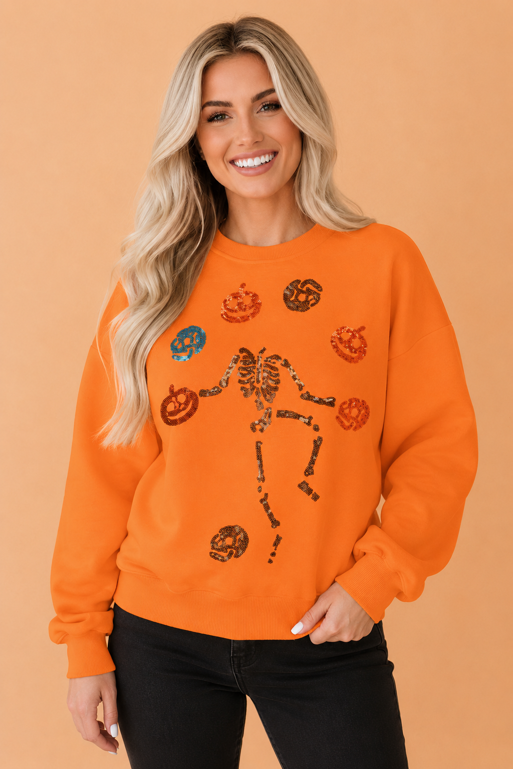 The Halloween Sequin Dancing Sweatshirt
